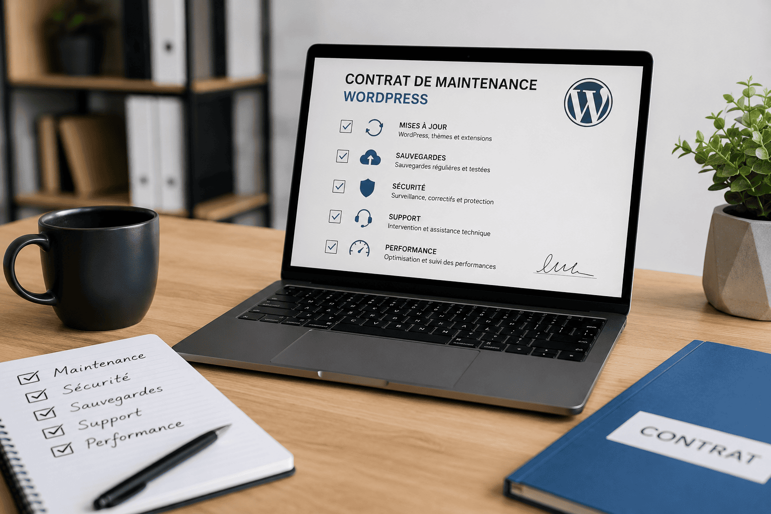 Maintenance WordPress Que doit contenir un vrai contrat de maintenance ?