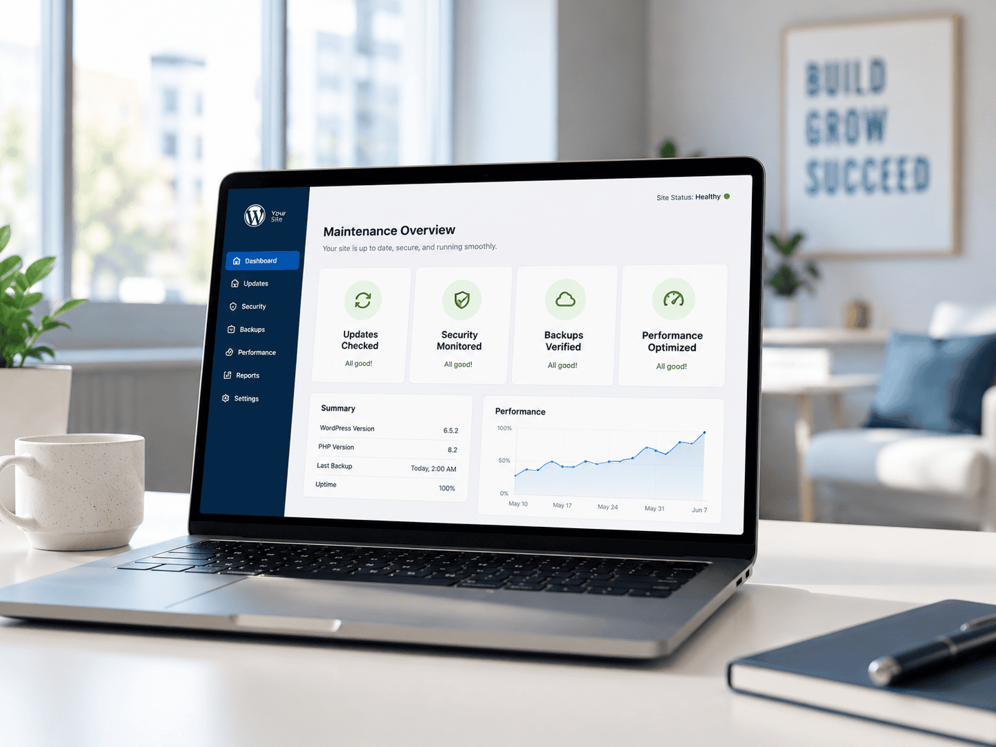 Site WordPress en 2026 Les risques d'un site non maintenu